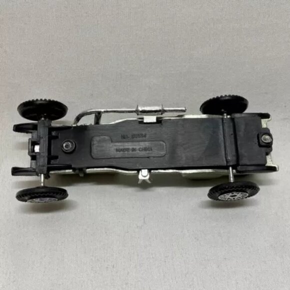 1914 Stutz Bearcat S8134 Silver Die-cast Model Rare Vintage Hong Kong Mint HTF - Picture 9 of 12